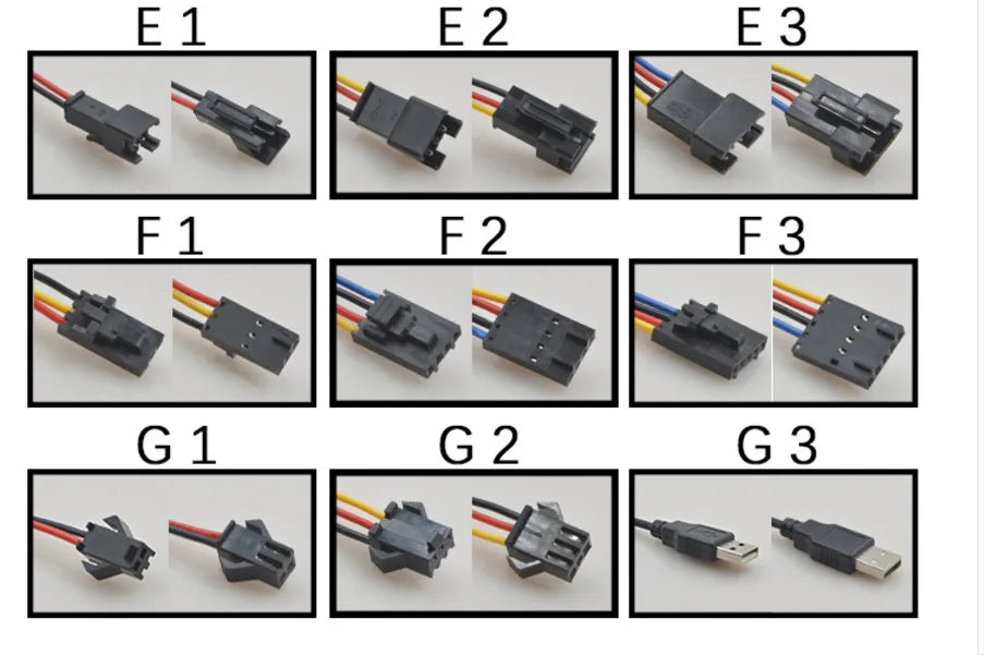 2pcs 4010 40x40x10mm DC 5v 12v 24v 0.05A Cooling Fan Transparent LED Iight Emitting Hydraulic Bearing 2pin