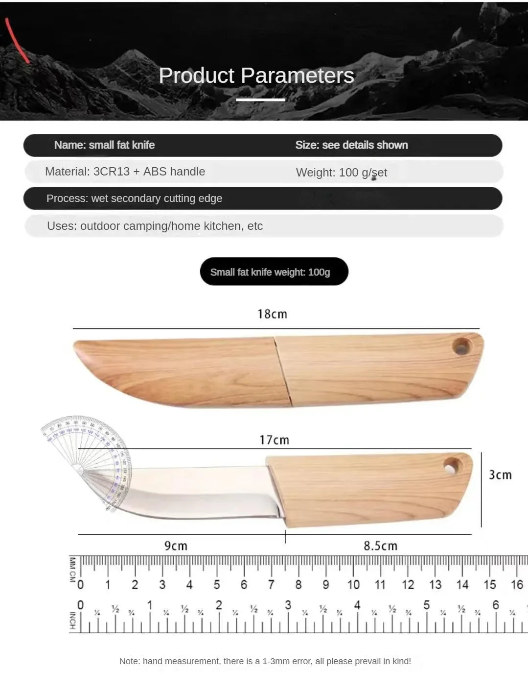 Outdoor Camping Convenient Multi Functional Pocket Tactical Knife Suitable fo Wilderness Survival fruit knif Stainless Steel