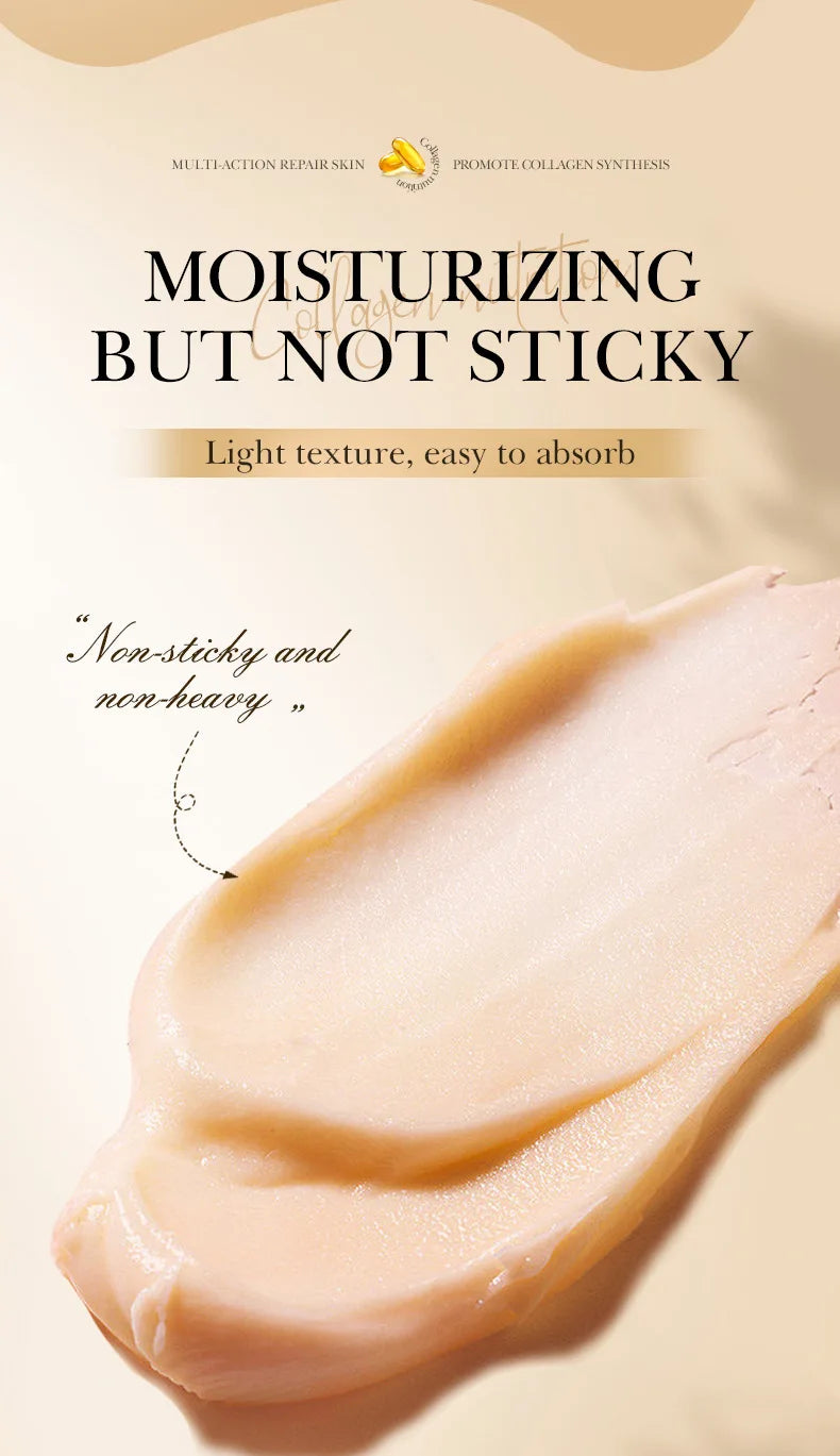 SADOER Collagen Lip Balm Moisturizing Anti Cracking Brightening Repair Nourishing Hydrating Lipstick Lips Skin Care Products