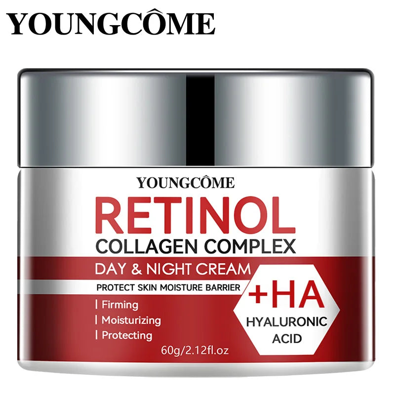 Retinol Collagen Facial Care Moisturizing Cream Deep Hydration Suitable for dry Aging Face Cream Moisturizing Skin Repair