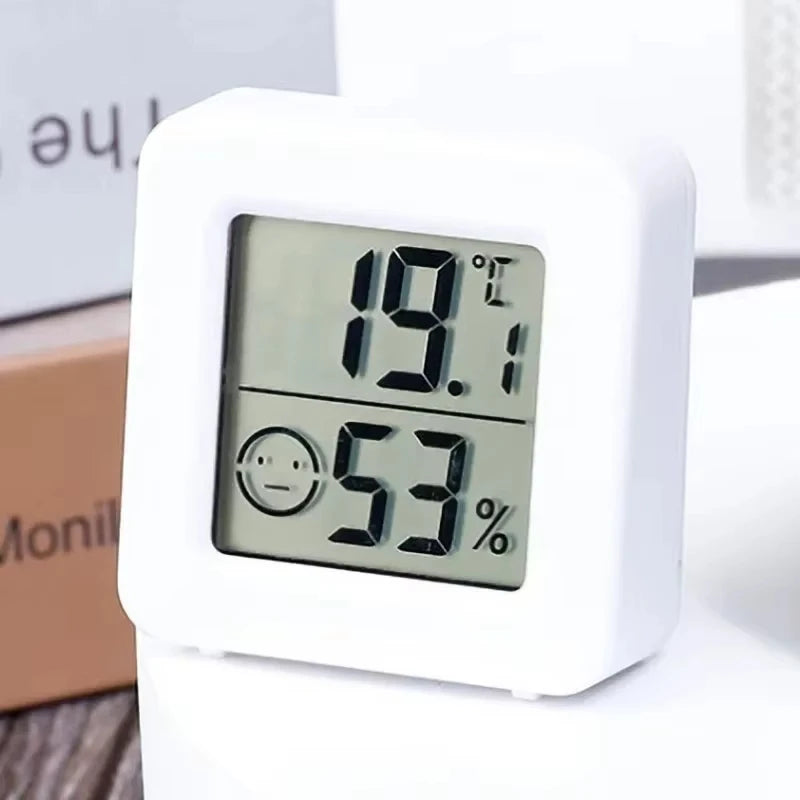 Digital thermometer Indoor Mini Temperature and Humidity Meter Bedroom Meter Portable Electronic Display Humidity and Tempera