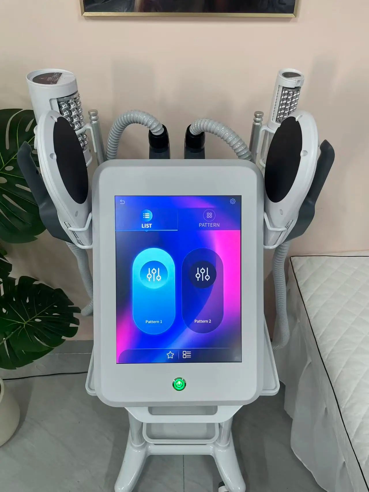 6500W EMS MYOslim Sculpt Machine 200HZ Sculpting Electromagnetic Shaping Slimming Muscle Stimulation Weight Loss