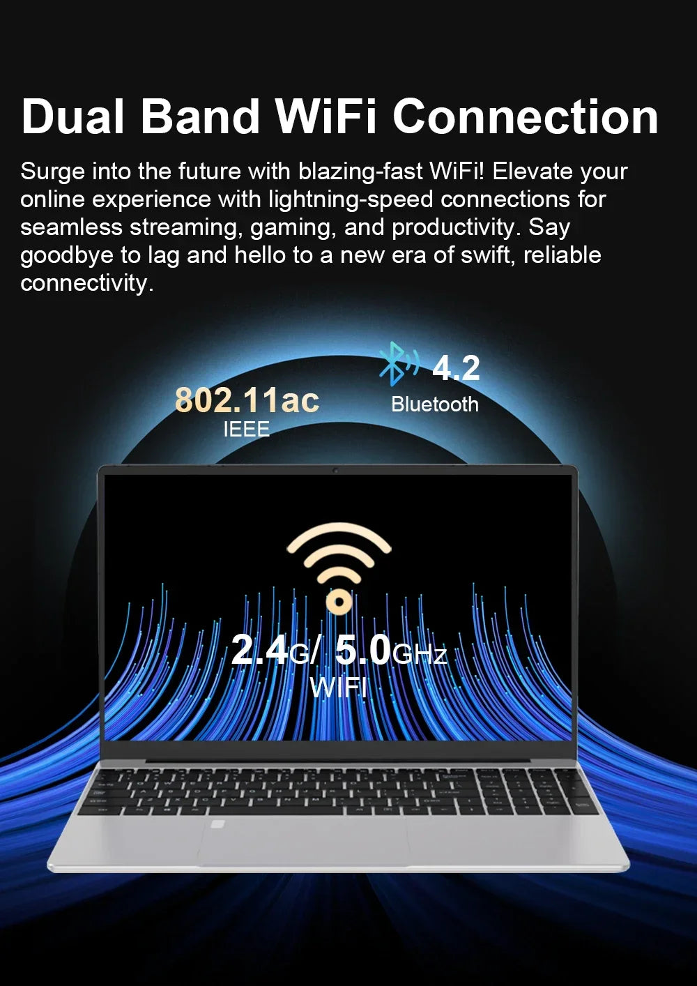 2025 New 15.6"  Windows 11 Laptop Computer Intel Celeron N4000 Computer 16GB DDR4 1/2TB SSD Fingerprint Unlock Notebook Laptops