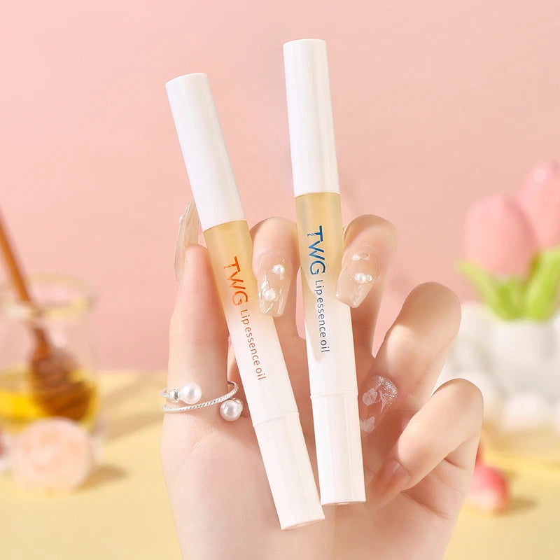 Fruit Crystal Jelly Lip Oil Hydrating Transparent Glass Lip Gloss Plumping Clear Lip Plumper Serum Lips Care Makeup Cosmetic New