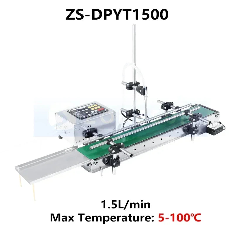 ZONESUN Automatic Single Head Liquid Filling Machine With Conveyor Perfume Oil Bottle Water filler ZS-DPYT1500 / ZS-DPYT3000
