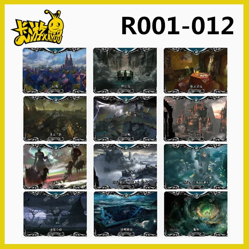 KAYOU Mysterious Lord Card Blasphemy Card  N R S SR SSR AR MR XR SE BP UR SE Series Surrounding Klein Audrey Paper Hobbies