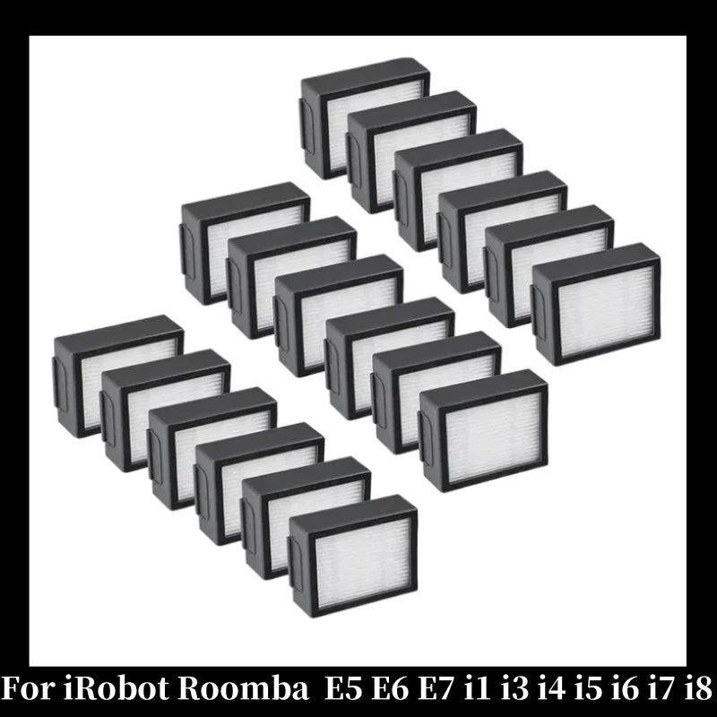 HEPA Filter for iRobot Roomba evo, i,e Series:E5 E6 E7 i1 i3 i4 i5 i6 i7 i8 e, i,Series Robotic Vacuum Cleaners