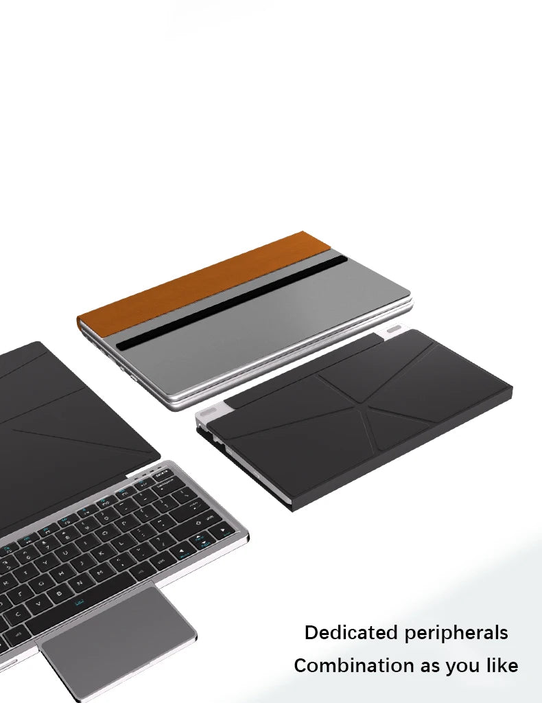 GLF-S2 Dual Screen Laptop 10.9+10.95 Inch Windows 11 Touchscreen Notebook Intel i3 1215U N100 WIFI 6 Laptop Tablet Computer