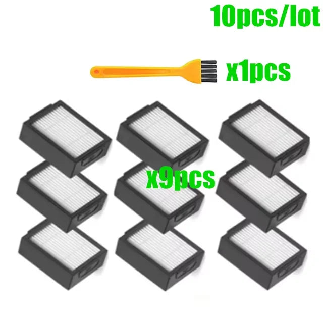 For iRobot Roomba i7 i7 i6 i8 i3 Plus E5 E7 E&I Series Hepa Filter Side Brush Main Brush Vacuum Cleaner Replacement Accessories