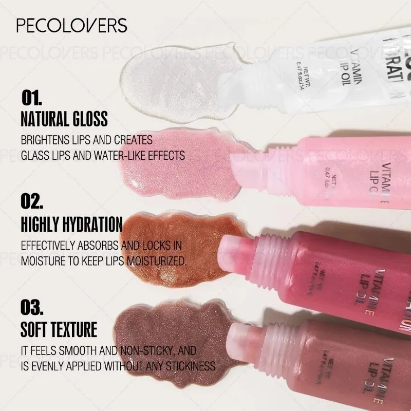 1pcs Multicolor Lip Gloss, Lip Moisturizing Balm, Effectively Moisturizes Lips, Non-rying, Long-Lasting, Lip Cosmetics