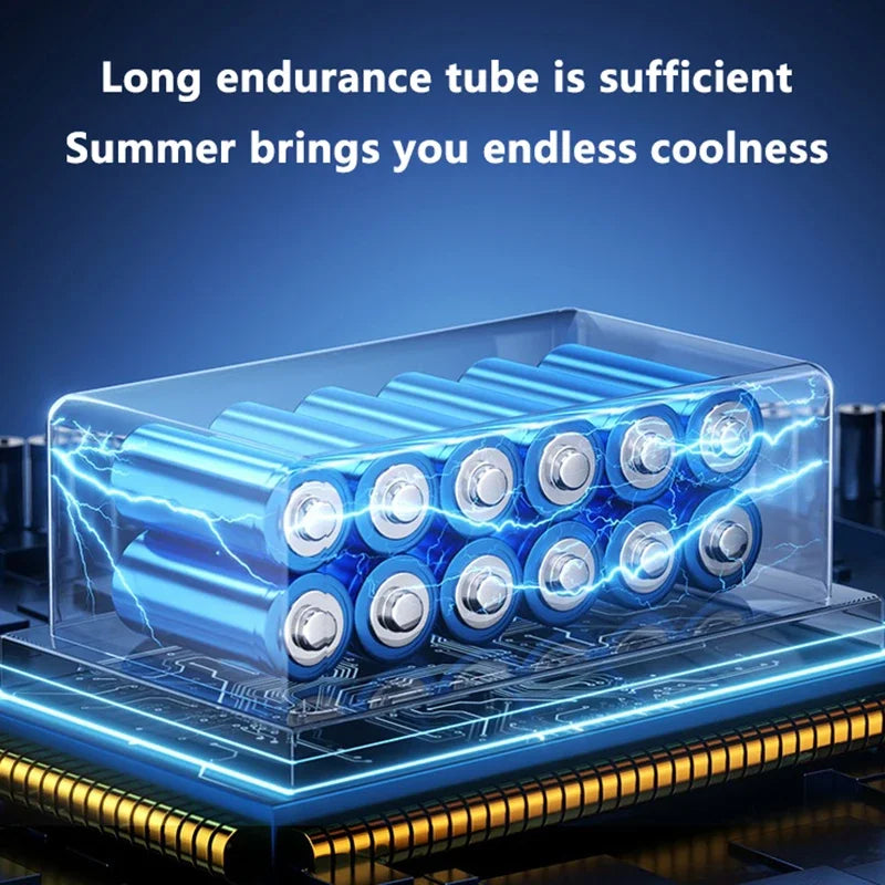 Mini Portable Fan Desktop Electric Fan Rotation Adjustable Angle Quiet Rechargeable Wireless Fan For Room Home Office Camping