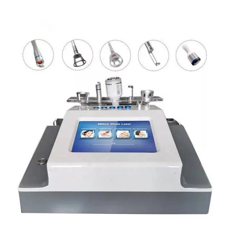 980Nm Laser Diode Vascular Spider Varicose Vein Removal Machine Treatment Fungi Physiotherapy