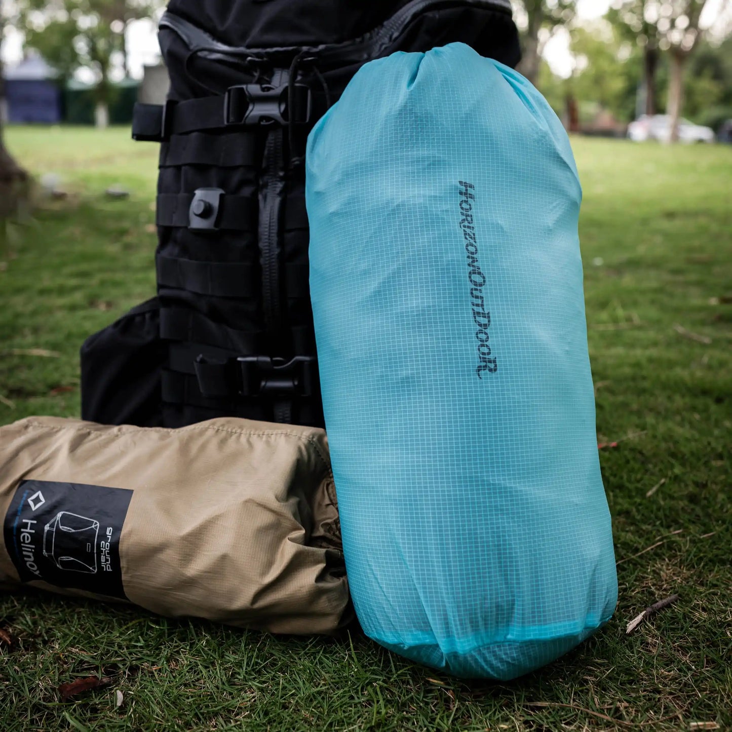 [HODR] Ultralight Stuff Sack Ultra-SIL Ripstop Water-Resistant Ultralight Ditty Bags Drawstring for Traveling Hiking Backpacking