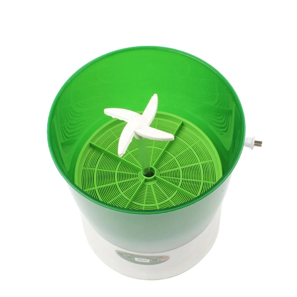 New Intelligent Bean Sprouts Maker Thermostat Green Vegetable Seeds Growth Bucket Automatic Electric Buds Germinator Machine
