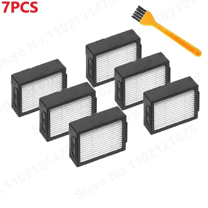 For iRobot Roomba i7 E5 E6 I Series Robot Vacuum Cleaner Replacement Spare Parts Hepa Filter Side Brush Brush Roll Accessories