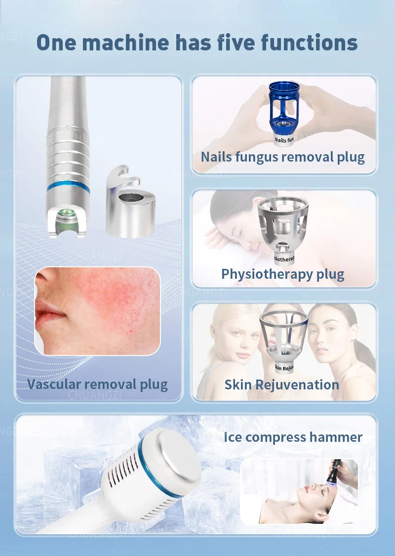Diode Blood Vessels Removal Nail Fungus BEST 60W 980nm  Vascular Removal Machine Remove Spider Veins