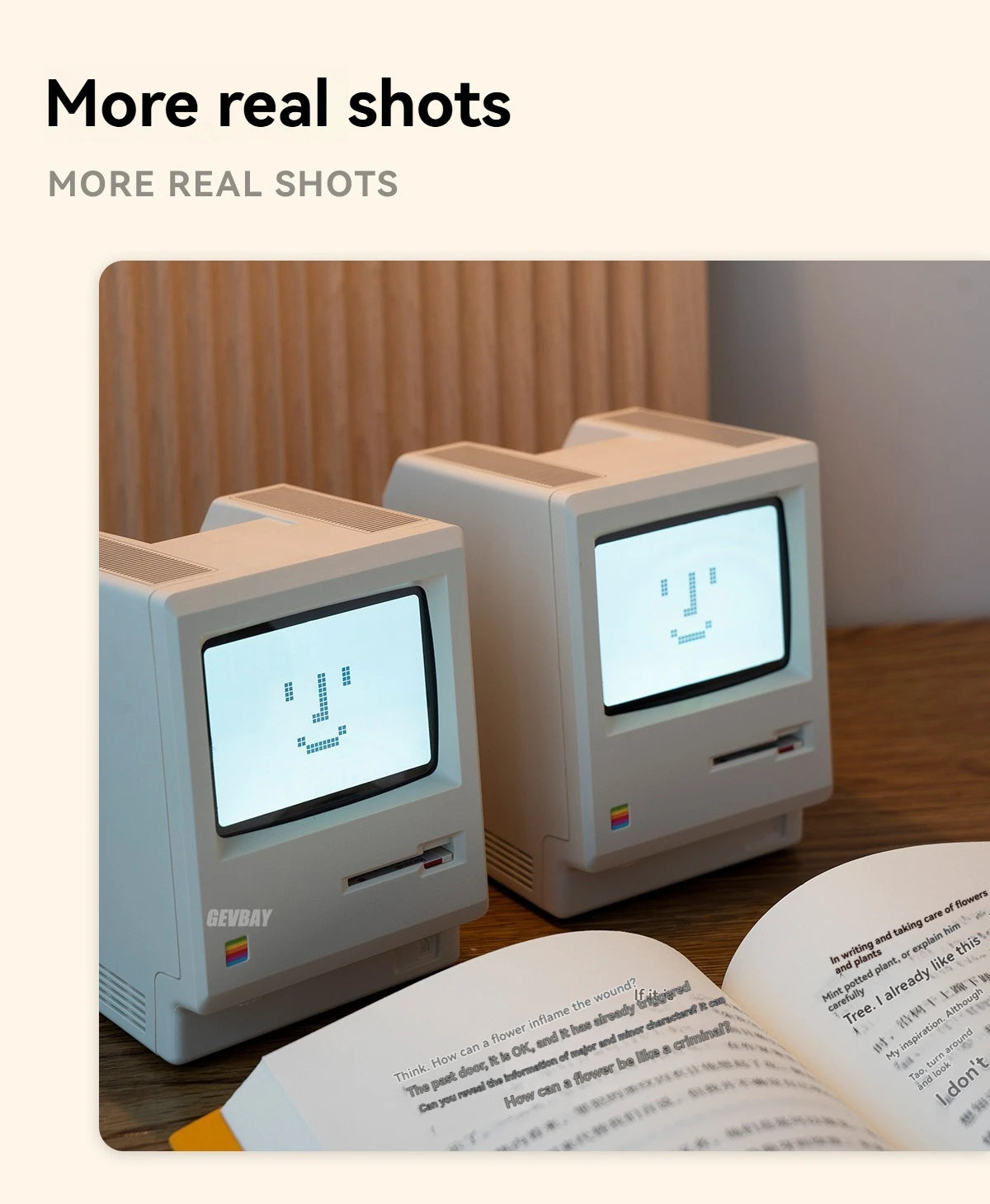 Retro Clock Creativity Alarm Clock Student Specific Wake Up Artifact Nostalgic Desktop Male Electronic Maclock