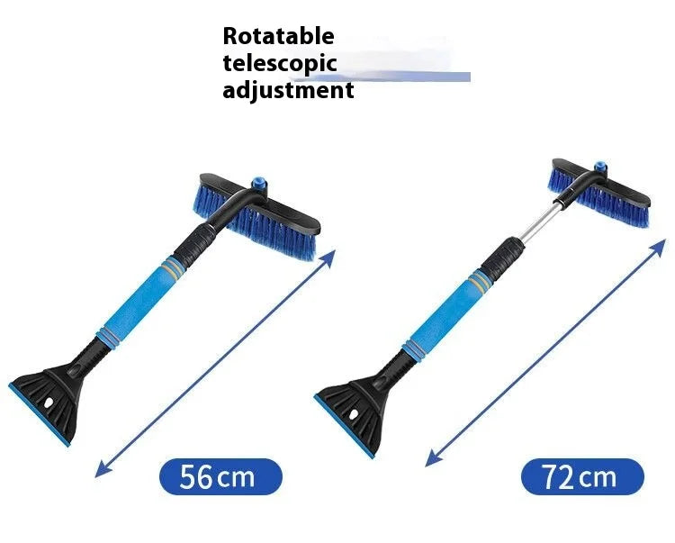 Snow Removal Brush, Car Snow Shovel, Ice Scraper, Snow Removal Tool, Defrosting Shovel, Snow Scraper, Four-In-One