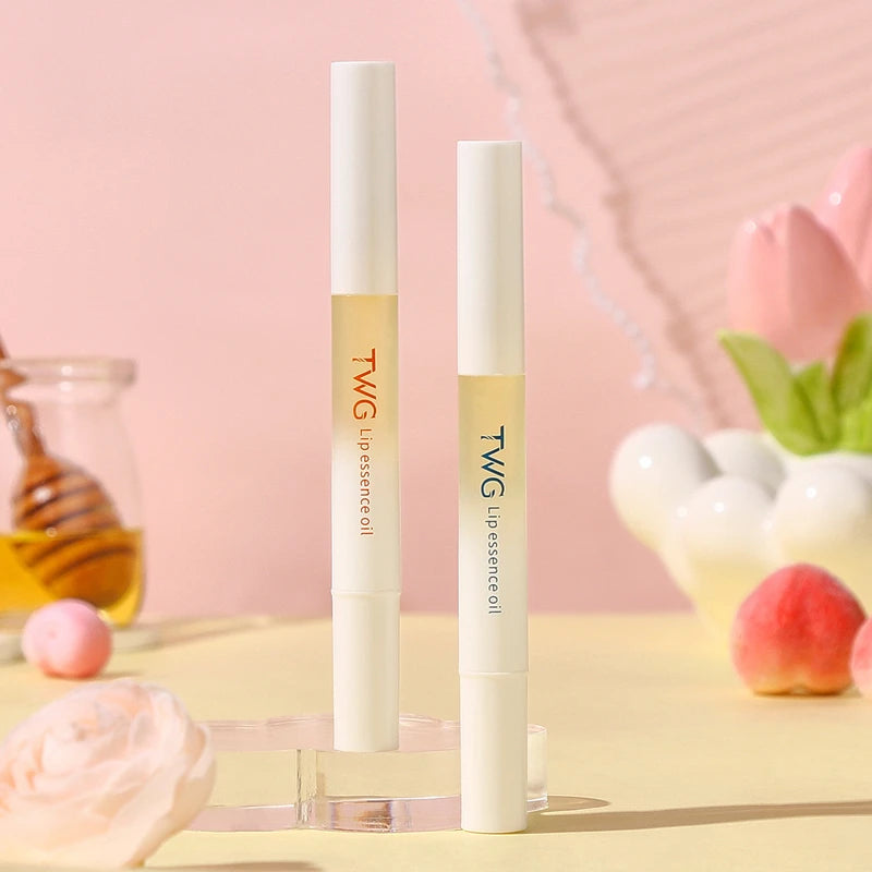 Fruit Crystal Jelly Lip Oil Hydrating Transparent Glass Lip Gloss Plumping Clear Lip Plumper Serum Lips Care Makeup Cosmetic New