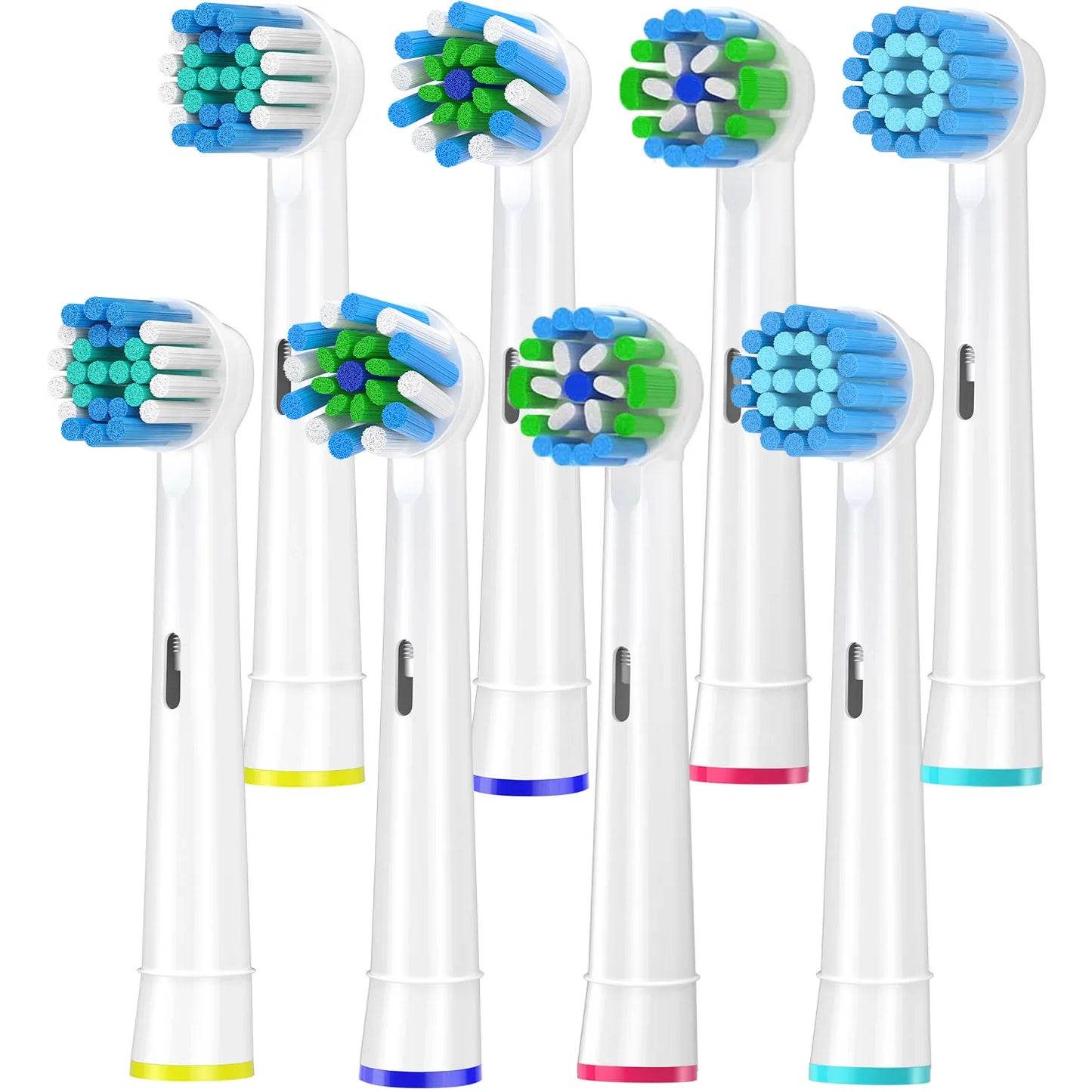8pcs Toothbrush Head Compatible with Oral B Electric Toothbrush, Replacement Toothbrush Heads Fit for Oral b Vitality Pro