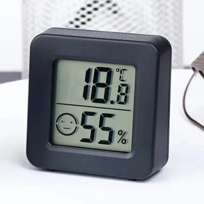 Digital thermometer Indoor Mini Temperature and Humidity Meter Bedroom Meter Portable Electronic Display Humidity and Tempera