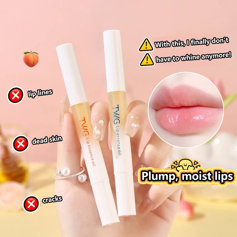 Fruit Crystal Jelly Lip Oil Hydrating Transparent Glass Lip Gloss Plumping Clear Lip Plumper Serum Lips Care Makeup Cosmetic New