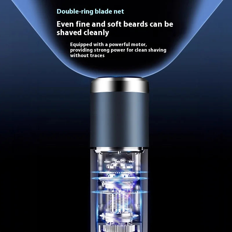 Men's 5-in-1 Electric Body Hair Trimmer Professional Hygienic Beauty Razor Shaver for Face Ear Nose - Professional Hair Trimmer