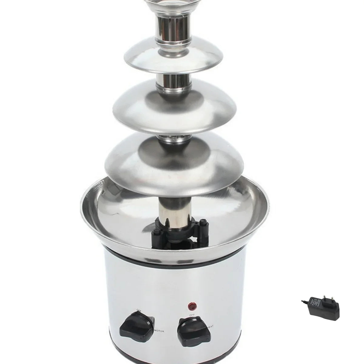 Chocolate Machine 1PC Three Layer Stainless Steel Chocolate Fountain Chocolate Fountain Home Party Buffet DIY