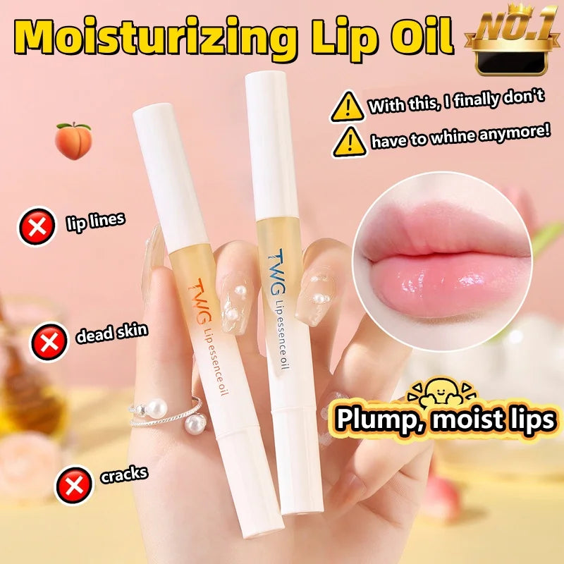 Fruit Crystal Jelly Lip Oil Hydrating Transparent Glass Lip Gloss Plumping Clear Lip Plumper Serum Lips Care Makeup Cosmetic New