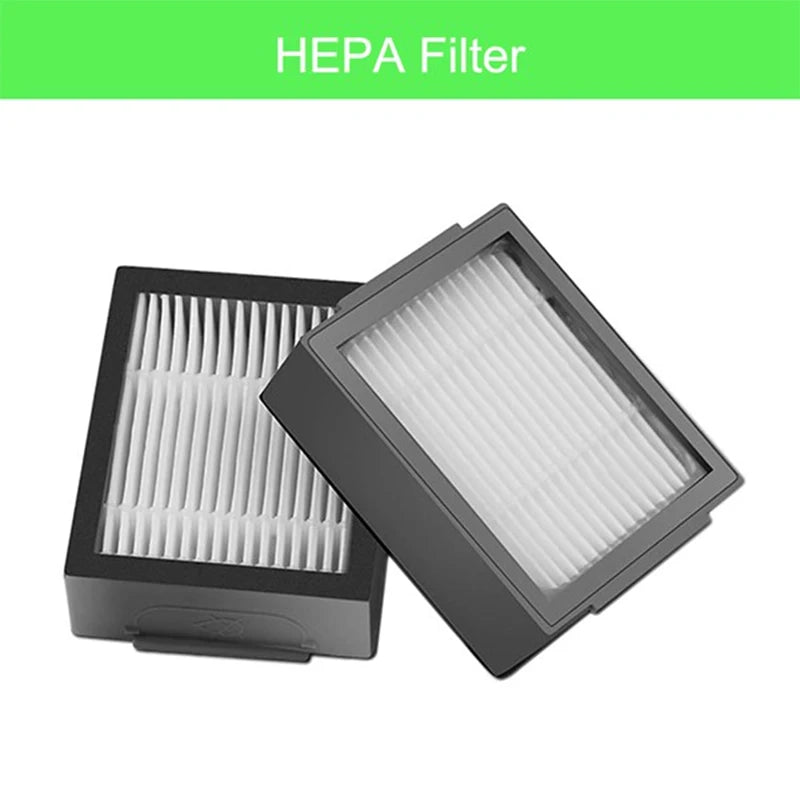 For iRobot Roomba i7 i7 i6 i8 i3 Plus E5 E7 E&I Series Hepa Filter Side Brush Main Brush Vacuum Cleaner Replacement Accessories