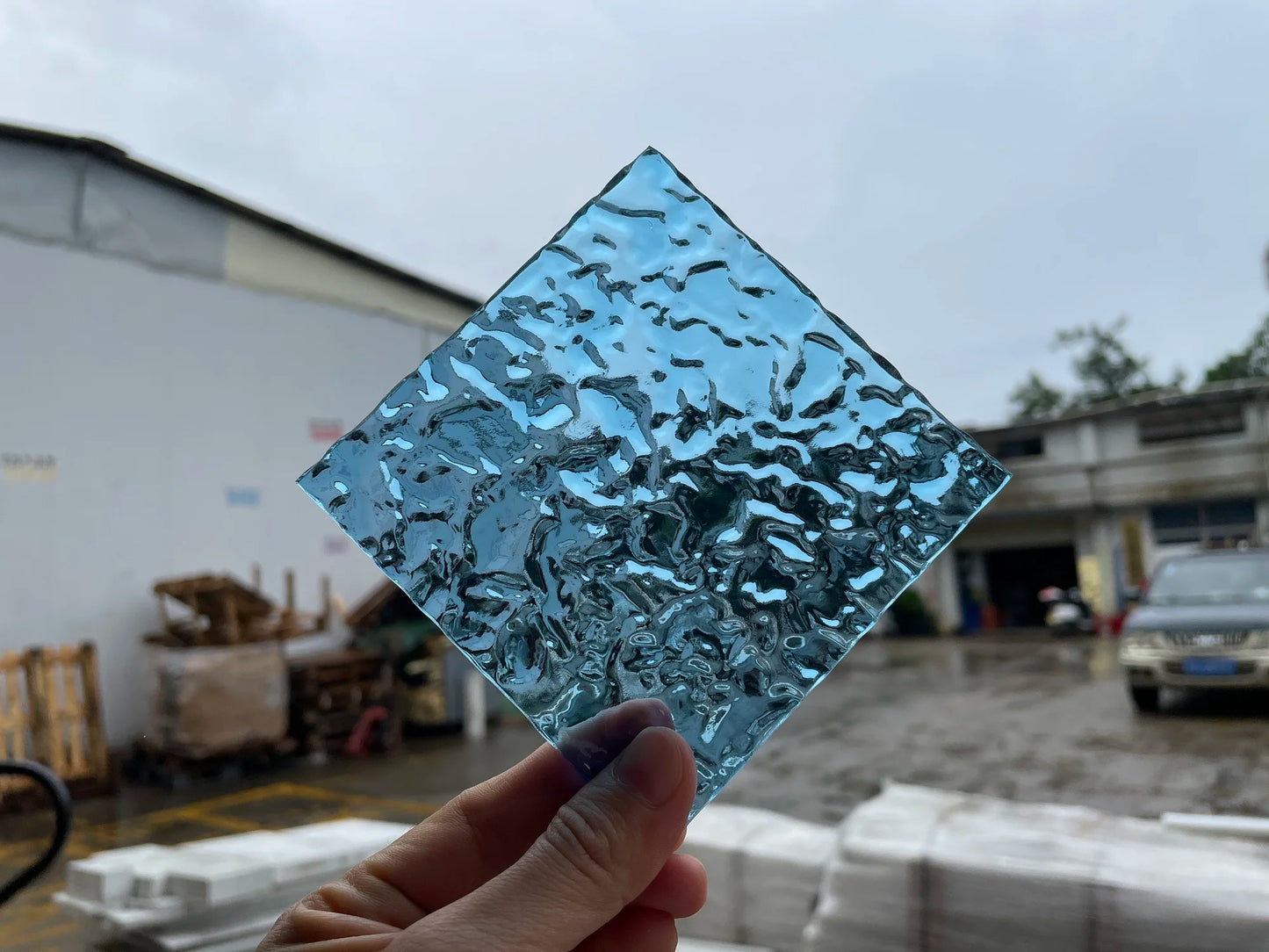 5MM PMMA Acrylic Board ClearTransparent Wave Ripple Surface Sheet Plexiglass For Painting/Jewel Display/Advertising/DIY Projects