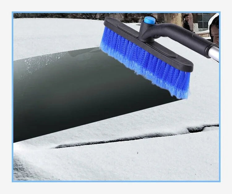 Snow Removal Brush, Car Snow Shovel, Ice Scraper, Snow Removal Tool, Defrosting Shovel, Snow Scraper, Four-In-One