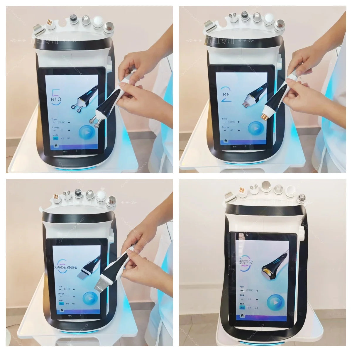 New Arrival 7 in 1 Hydro Dermabrasion Hydra Machine for Facial Aqua Peel Microdermabrasion Machine Skin Rejuvenation