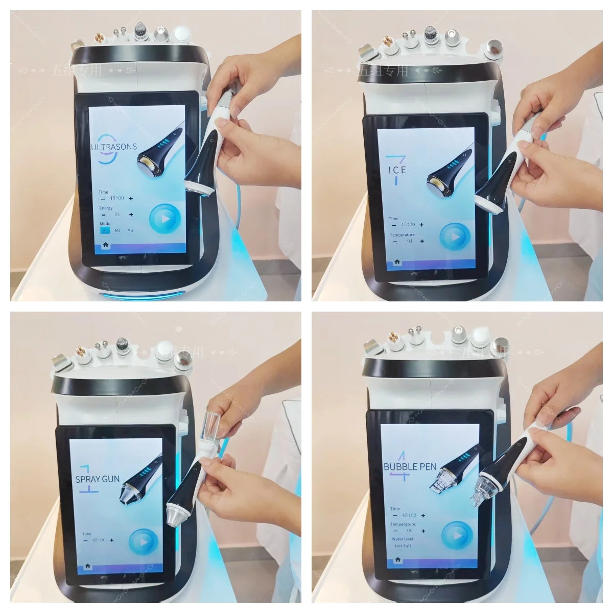 New Arrival 7 in 1 Hydro Dermabrasion Hydra Machine for Facial Aqua Peel Microdermabrasion Machine Skin Rejuvenation