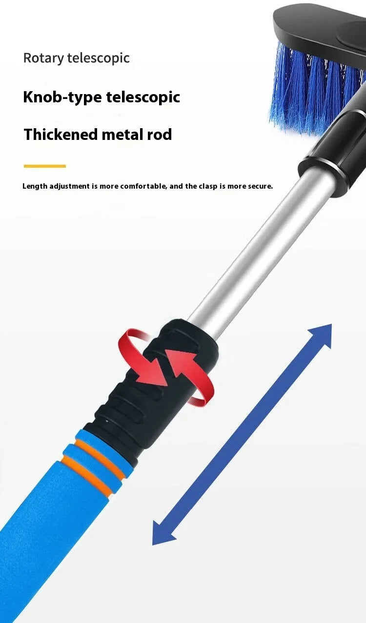 Snow Removal Brush, Car Snow Shovel, Ice Scraper, Snow Removal Tool, Defrosting Shovel, Snow Scraper, Four-In-One