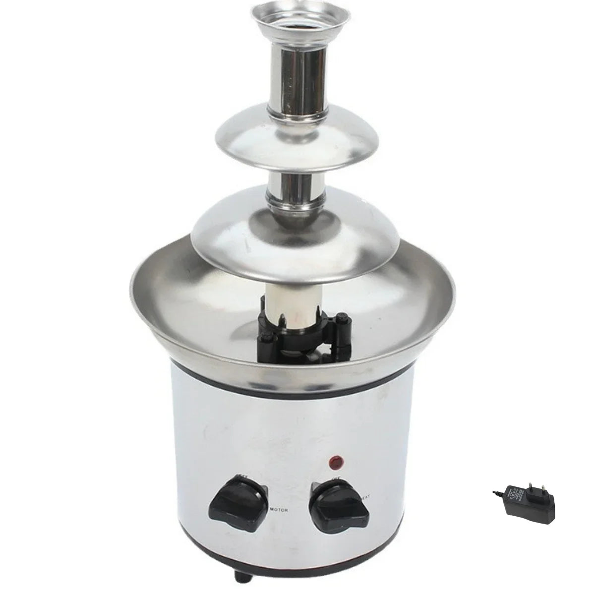 Chocolate Machine 1PC Three Layer Stainless Steel Chocolate Fountain Chocolate Fountain Home Party Buffet DIY