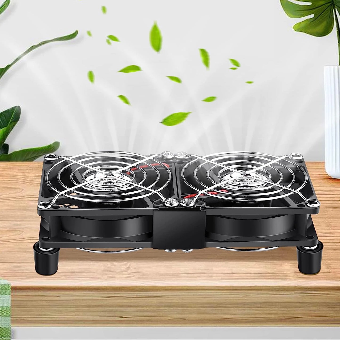 GDSTIME 80mm Server Fan DC 12V 220V Btc Mining Machine Chassis Workstation Cabinet Radiator 8025 Dual Ball PC Computer Case Fan