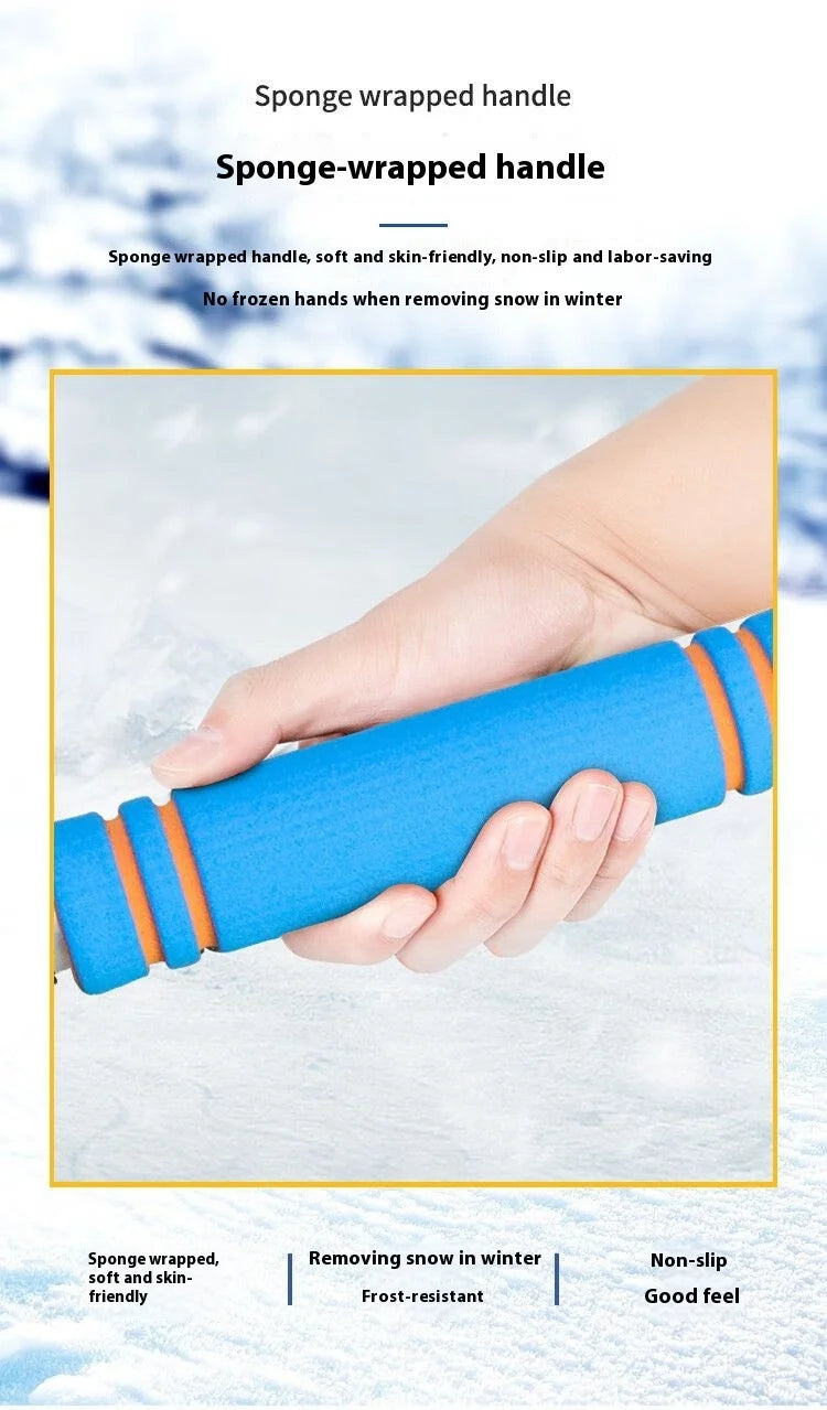 Snow Removal Brush, Car Snow Shovel, Ice Scraper, Snow Removal Tool, Defrosting Shovel, Snow Scraper, Four-In-One