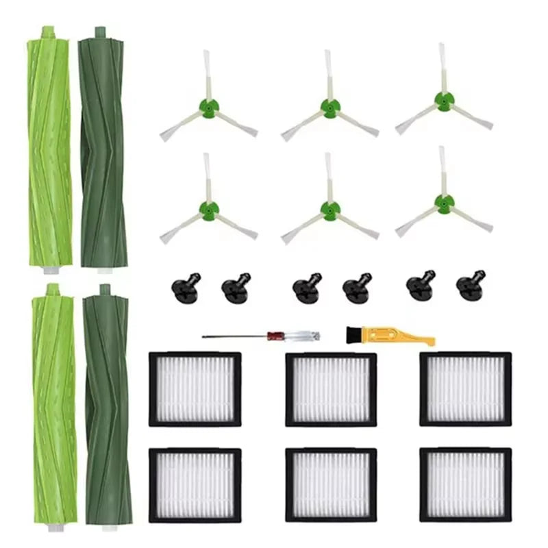 For iRobot Roomba i7 i7 i6 i8 i3 Plus E5 E7 E&I Series Hepa Filter Side Brush Main Brush Vacuum Cleaner Replacement Accessories