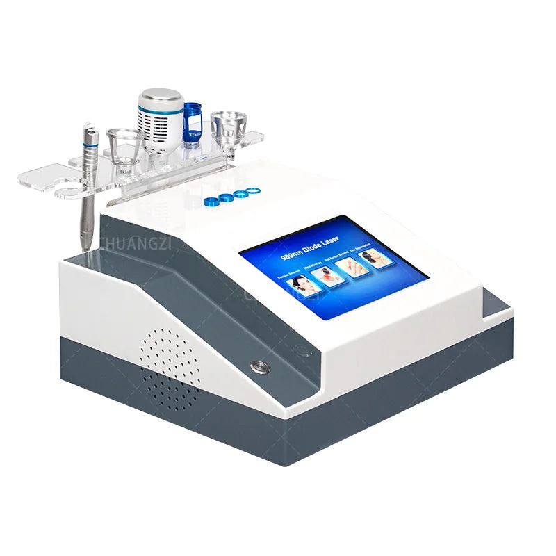 980Nm Laser Diode Vascular Spider Varicose Vein Removal Machine Treatment Fungi Physiotherapy For Nail Lipolisi Commercial Salon