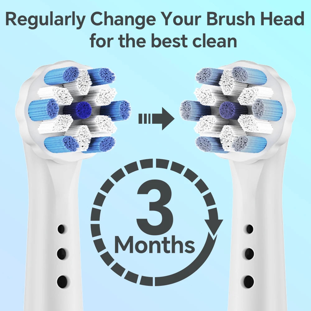 Compatible with Oral B iO Electric Toothbrush Replacement Toothbrush Brush Heads, Toothbrush Head for iO 2/3/4/5/6/7/8/9/10