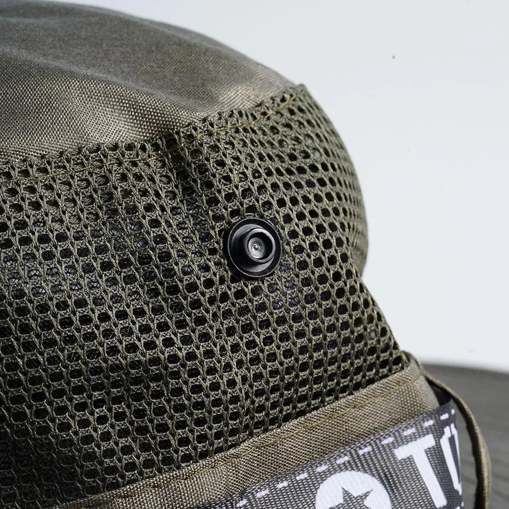 New Summer 15CM Large Brim Sun Hat Men Breathable Fishing Caps Sun UV Protection Mesh Fisherman Hat Hiking Outdoor Beach Cap