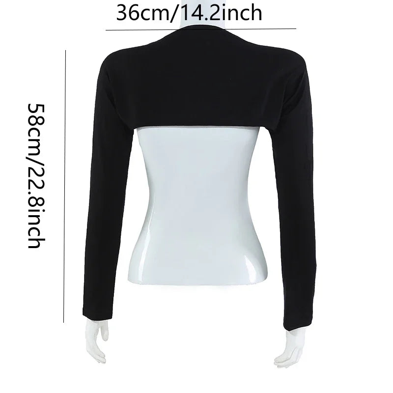 Soft Modal Oversleeves Islamic Elastic Arm Cover Shoulder Sleeve Woman Muslim Sun Protection Long Arm Sleeves Plain Free Size