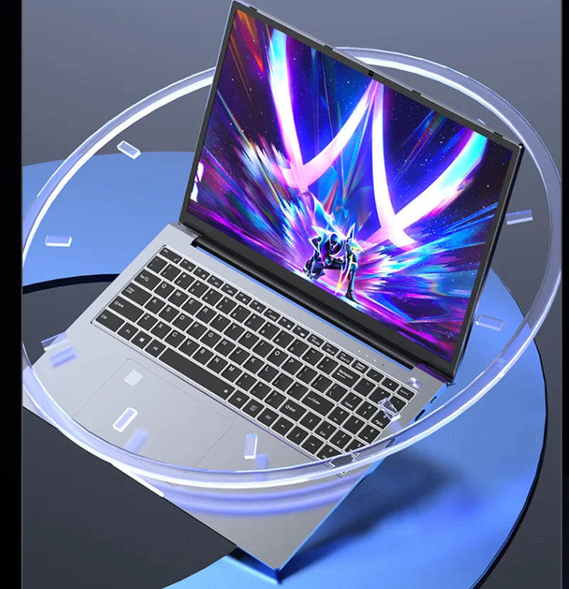 Windows 10 Laptop PC 15.6 INCH 12GB RAM DDR3L 128GB ROM Intel Celeron N5095 Keyboard Single Camera 1920*1080 IPS Screen WIFI